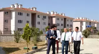 Vali Büyük, Sosyal Donatı Konutlarında İncelemede Bulundu