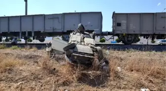 Kahramanmaraş'ta Tren Kazası: 2 Yaralı