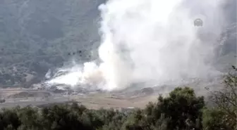 Katı Atık Depolama Alanındaki Yangını Soğutma Çalışmaları