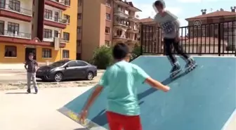Çubuk'ta Skate Park Açıldı