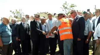 Devrekani'de Yapılacak Caminin Temeli Atıldı