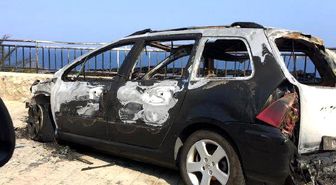 Teras Katta Başlayan Yangın Otomobili de Kül Etti
