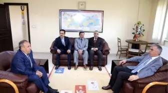 Aksaray Valisinden Kurumlara Ziyaret