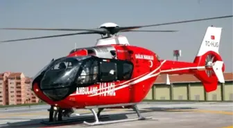 Erzurum'da Konuşlandırılan Ambulans Helikopter, 8 Ayda 200 Hasta İçin Havalandı