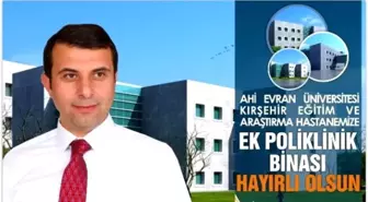 İl Başkanı İken Takip Ettiği Hastane Ek Binası Çalışmasını Milletvekili Olunca Tamamladı