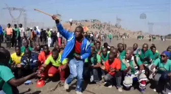 Güney Afrika'da Marikana Katliamının 3. Yıldönümü