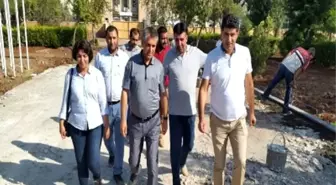 Anlı, Anıtpark'taki Çalışmaları Denetledi