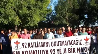 Şırnak'ta 1992 Yılında 54 Kişinin Öldüğü Olaylar Kınandı