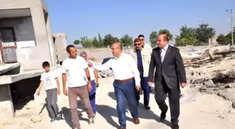 Vali Mahmut Demirtaş Besni İlçesinde İncelemelerde Bulundu