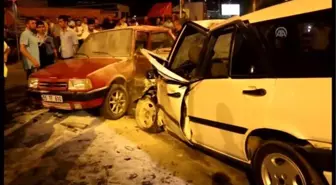 Bafra'da Zincirleme Trafik Kazası: 9 Yaralı