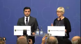 Demirtaş-Wallström Ortak Basın Toplantısı