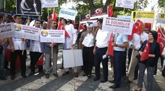 Toplu Sözleşmeye 'Nasrettin Hoca'Lı Protesto