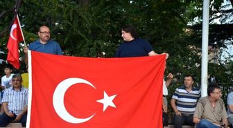 Bilecik'te Teröre Tepki Göstermek İçin Sessiz Eylem