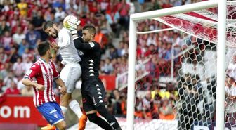 Sportıng Gijon, Real Madrıd'e Geçit Vermedi