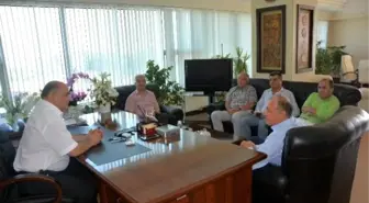 AESOB'dan Kepez Kaymakamı Özgedek'e Ziyaret