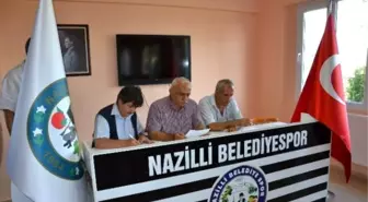 Nazilli Belediyespor'de Başkan Özkat Güven Tazeledi