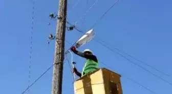 Suriye Sınırındaki Mahalleler Aydınlatılıyor