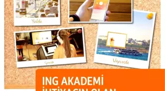 Ing Bank'lıların Eğitimleri Hem 'Web'de Hem 'Cep'te