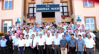 Vali Çınar Çanakkale'ye Veda Etti