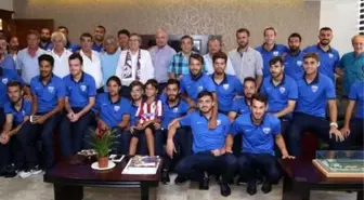 Bandırmaspor'dan Onursal Başkan Mirza'ya Ziyaret