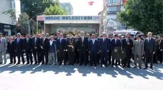 Niğde'de 30 Ağustos Zafer Bayramının 93. Yıl Dönümü Kutlandı
