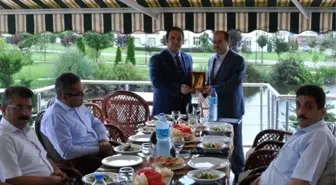 Çarşamba Müftüsü Kaya'ya Veda Yemeği