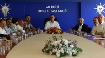 AK Parti'li Belediye Başkanları 'Kasım' İçin Toplandı