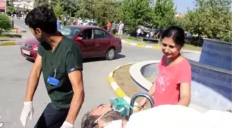 Ambulans Helikopterdeki Eşini Gözyaşlarıyla Uğurladı