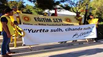 Eğitim- Sen'den Barış Çağrısı