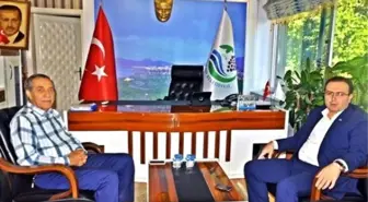 Kaymakam Zadeleroğlu'ndan, Başkan Özdemir'e Ziyaret