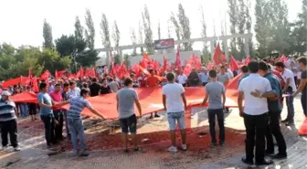 Salihli Teröre Karşı Tek Yürek Oldu