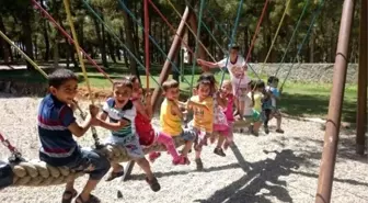 Yetim Çocukları Kamp Heyecanı Yaşadı