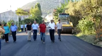 Bozyazı'da Bozulan Yollar Yapılıyor