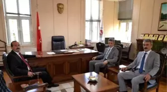 Vali Baruş, Cumhuriyet Başsavcısı ve Baro Başkanı'nı Ziyaret Etti