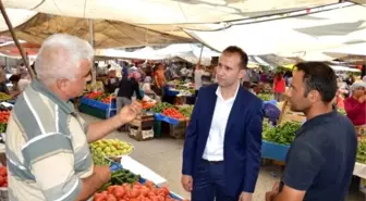 Ak Partili Aday Adayı Sahaya İndi