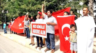Adıyaman'da Esnaf Gönüllü Askerlik Başvurusu Yaptı