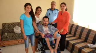 Büyükşehir Belediyesi'nden Bozyazılı Engelliye Akülü Araba