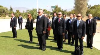 Dışişleri Bakanı Sinirlioğlu KKTC'de