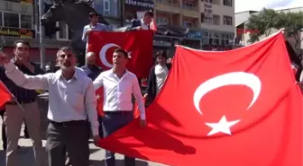 Kars'ta Teröre Lanet, Şehide Saygı Yürüyüşü