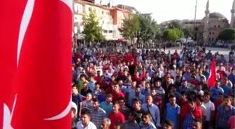 Aksaray'da Terör Saldırılarına Tepki