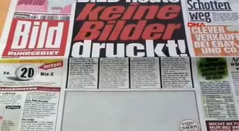 Aylan Kurdi Fotoğraflarına Gelen Tepkilere Karşı Bild Gazetesi Fotoğrafsız Çıktı