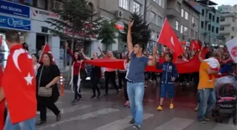 Burdur'da Teröre Lanet Yürüyüşü