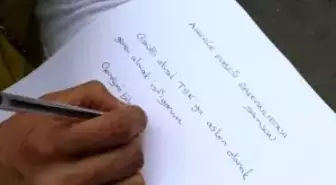 Gönüllü Asker Olmak İçin Askerlik Şubesine Dilekçe Verdiler