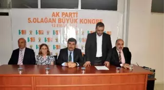 Muş'ta AK Parti İl Başkanlığı 5. Olağan Büyük Kongre İçin Toplantı