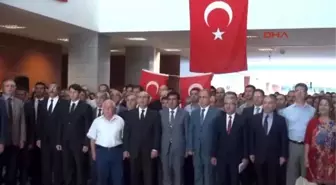 Anadolu Adliyesi'nde Şehitler İçin Tören...