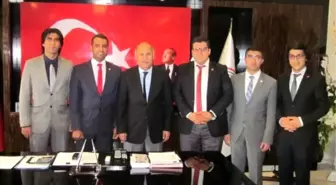 Genç Tümsiad'tan Cumhuriyet Başsavcısı Abdullah Bayır'a Ziyaret