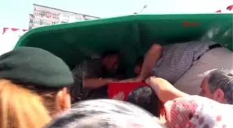 Kırıkkale Şehit Polisler Kaya ile Gündoğan Kırıkkale'de Toprağa Verildi