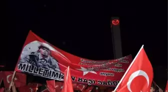 Korkuteli'de Teröre Lanet Yürüyüşü