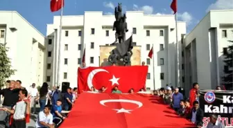 Nevşehir Şehitler İçin Yürüdü