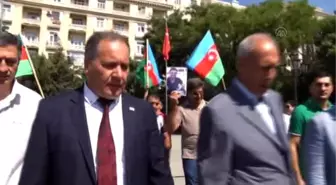 Terör Örgütü Pkk, Azerbaycan'da Protesto Edildi